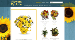 Desktop Screenshot of flowersbyjune.com