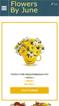 Mobile Screenshot of flowersbyjune.com